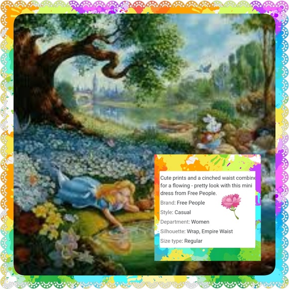 Free People "Wonderland" Mini Dress - Picture 5 of 5